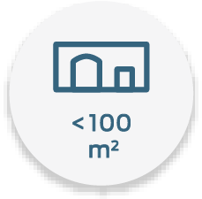 Små lokaler < 100 kvm Små lokaler < 100 kvm