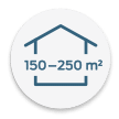 Hus 150 - 250 kvm