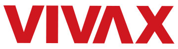 Vivax Vivax logga i rött