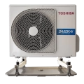 Toshiba luft-luftvärmepump med ClimaLine Pro 7 Eco under väggkonsoll