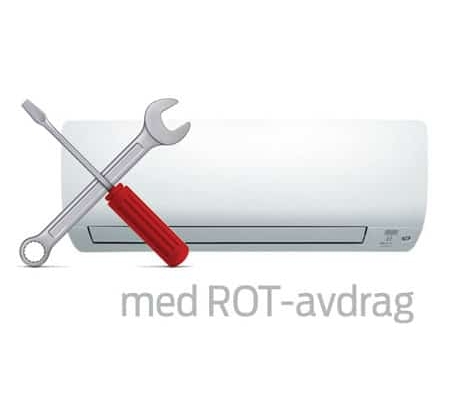 Installation med rot-avdrag