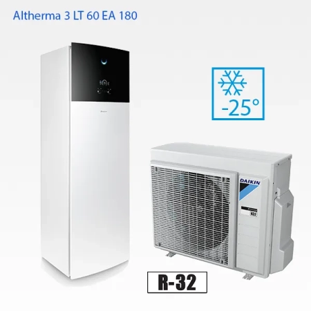 Altherma 3 LT 60 EA 180 Luft-vatten LT split golvstående inomhusdel