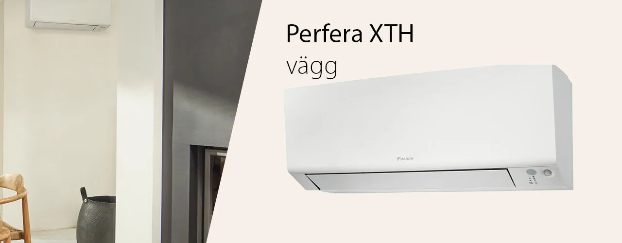 Perfera XTH vägg Nepura luftvärmepump