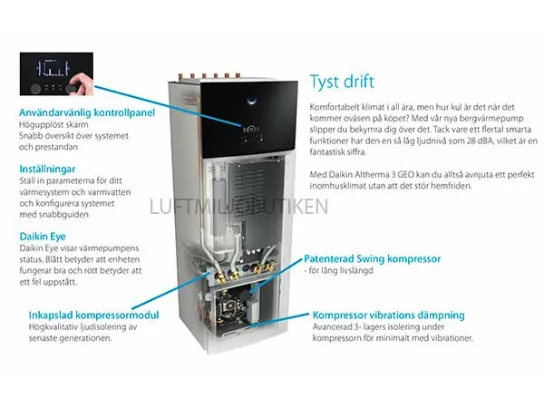 Daikin Bergvärme