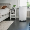 Woods AC Cortina Silent installerad i sovrummet