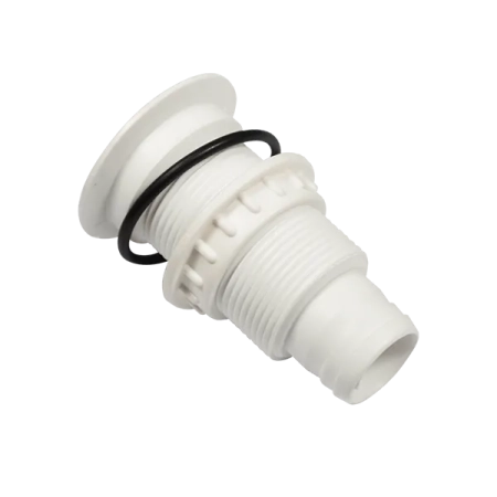 Trågadapter Ø30mm vit