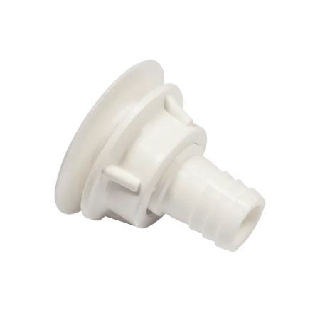 Trågadapter Ø20mm vit