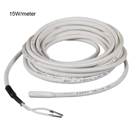 Värmekabel 15W/m lågeffekts utan termostat