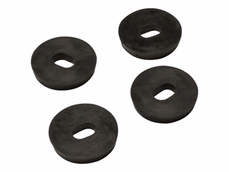 Gummidistanser 37x6mm M8, 4st