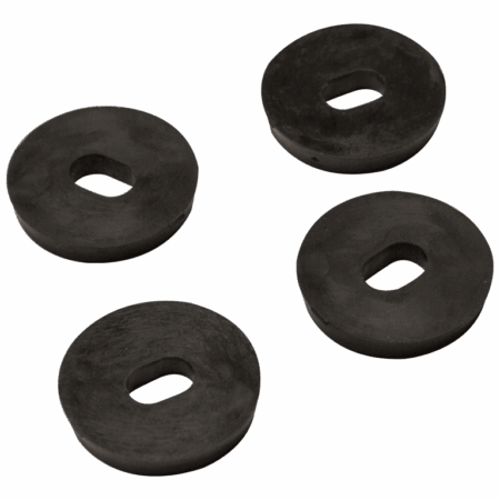 Gummidistanser 37x6mm M8, 4st