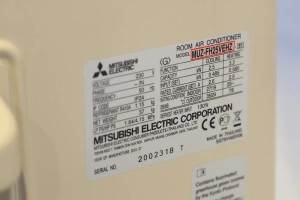 utedel-modellnr1 Modellbeteckning på Mitsubishi utomhusdel